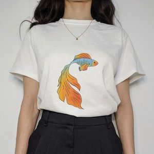 100% Cotton Short Sleeve T-Shirt Small